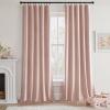 MIULEE Navy Blue Velvet Curtains 84 Inch Long Luxury Super Soft Thermal Insulated Blackout Curtains Room Darkening Drapes Rod Pocket Design for Bedroom Living Room Set of 2 Panels, W40 x L84 Inch(Baby Pink)