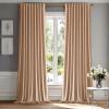 MIULEE Velvet Curtains 90 inches 2 Panels – Luxury Room Darkening Curtains for Bedroom Living Room Thermal Insulated Super Soft Window Drapes Rod Pocket & Back Tab, Olive Green, W 52 x L 90 inch(Blush Beige)