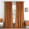 MIULEE Velvet Curtains 90 inches 2 Panels – Luxury Room Darkening Curtains for Bedroom Living Room Thermal Insulated Super Soft Window Drapes Rod Pocket & Back Tab, Olive Green, W 52 x L 90 inch(Gold Brown)