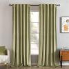 MIULEE Velvet Curtains 90 inches 2 Panels – Luxury Room Darkening Curtains for Bedroom Living Room Thermal Insulated Super Soft Window Drapes Rod Pocket & Back Tab, Olive Green, W 52 x L 90 inch(Sage)