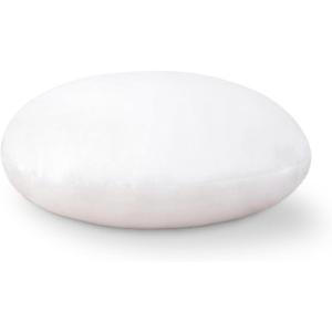 MIULEE 14 Inch Round Throw Pillows Pillow Insert, Floor Pillow Form Stuffer Sham for Decorative Cushion Bed Couch Sofa Wedding(1)