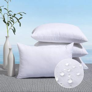 MIULEE Pack of 4 16×16 Outdoor Pillow Inserts, Water-Resistant Throw Pillow Inserts Decorative Premium Square Pillow Stuffer Sham for Porch Swing Couch Sofa Cushion Patio Furniture(4)