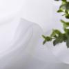 MIULEE 2 Panels Red Solid Color Sheer Christmas Window Curtains Elegant Window Voile Panels/Drapes/Treatment for Bedroom Living Room (54X54 Inches)(White)