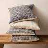 MIULEE Set of 2 Neutral Boho Farmhouse Throw Pillow Covers 20×20 Inch Cognac Brown Vintage Accent Floral Cotton Linen Pillowcases for Couch Bed Living Home Decor(Light Taupe)