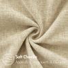 MIULEE Pack of 2 Couch Throw Pillow Covers 18×18 Inch Soft Gold Chenille Pillow Covers for Sofa Living Room Spring Home Decor Couch Solid Dyed Cases(Beige)