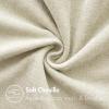 MIULEE Pack of 2 Couch Throw Pillow Covers 18×18 Inch Soft Gold Chenille Pillow Covers for Sofa Living Room Spring Home Decor Couch Solid Dyed Cases(Cream)