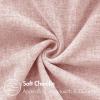 MIULEE Pack of 2 Couch Throw Pillow Covers 18×18 Inch Soft Gold Chenille Pillow Covers for Sofa Living Room Spring Home Decor Couch Solid Dyed Cases(Pink)