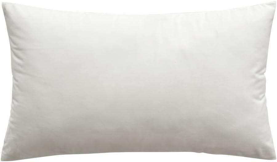 imageMIULEE Velvet Pillow Cover Soft Luxury Christmas Decorative Throw Pillow Cover Single Lumbar Rectangle Cushion Case Home Decor for Couch Sofa Bedroom12x20 Inch Wine RedPure White