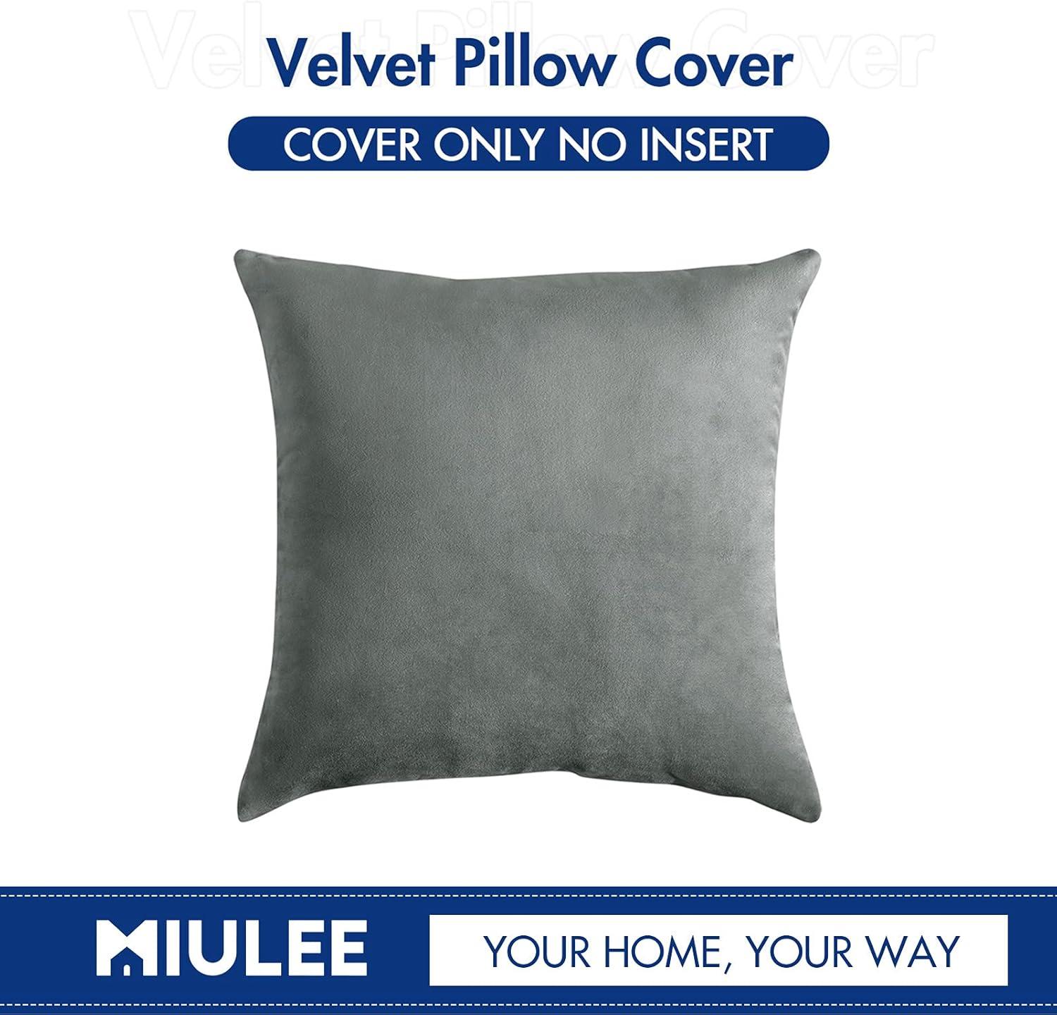 imageMIULEE Velvet Pillow Cover Soft Luxury Christmas Decorative Throw Pillow Cover Single Lumbar Rectangle Cushion Case Home Decor for Couch Sofa Bedroom12x20 Inch Wine RedGrey