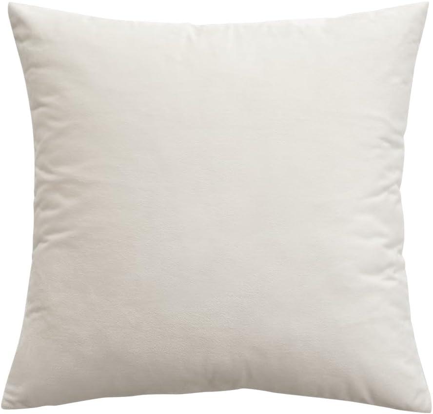 imageMIULEE Velvet Pillow Cover Soft Luxury Christmas Decorative Throw Pillow Cover Single Lumbar Rectangle Cushion Case Home Decor for Couch Sofa Bedroom12x20 Inch Wine RedCream White