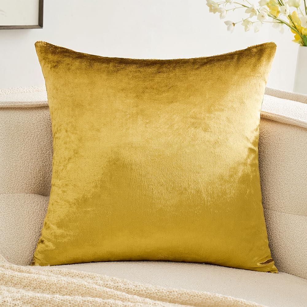 imageMIULEE Velvet Pillow Cover Soft Luxury Christmas Decorative Throw Pillow Cover Single Lumbar Rectangle Cushion Case Home Decor for Couch Sofa Bedroom12x20 Inch Wine RedGolden