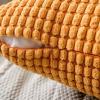 MIULEE Pack of 2 Pillow Covers 18×18 Inch Orange Super Soft Corduroy Decorative Throw Pillows Couch Home Decor for Cushion Sofa Bedroom Living Room