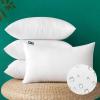 MIULEE Pack of 4 12×20 Inch Outdoor Pillow Inserts Waterproof Decorative Throw Pillow Insert, Rectangle Lumbar Garden Pillow Form for Patio Sofa Couch(12×20 Inch (Pack of 4))
