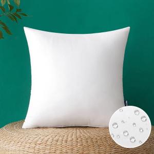MIULEE 18×18 Inch Outdoor Pillow Insert Waterproof Decorative Throw Pillow Insert, Square Garden Pillow Form for Patio Sofa Couch(20×20 Inch (Pack of 1))