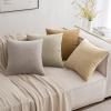 MIULEE Pack of 2, Velvet Soft Solid Decorative Square Throw Pillow Covers Set Cushion Case for Sofa Bedroom Car 20 x 20 Inch 50 x 50 Cm Mix Pink and Grey
