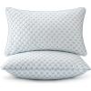 MIULEE 18×18 Pillow Inserts, Memory Foam Cooling Set of 2 Decorative Throw Pillows,Adjustable Premium Stuffer for Sofa Couch Bed and Living Room(20 x 30 Inch (Pack of 2))