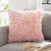 MIULEE 3D Rose Flower Pillow Cover Decorative Valentines Romantic Stereo Chiffon Spring Aesthetic Solid Pillowcase for Girl Women Girlfriend Couch Bedroom Decor 12×20 Inch Peach Pink(Peach Pink)