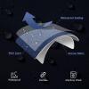 MIULEE Outdoor Waterproof Throw Pillow Covers Set of 2 Hello Sunshine Decorative Outdoor Square Pillowcases for Chair Patio Garden Couch Tent Balcony Sofa Black 18×18 Inch(Navy Blue)