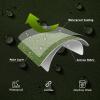 MIULEE Outdoor Waterproof Throw Pillow Covers Set of 2 Hello Sunshine Decorative Outdoor Square Pillowcases for Chair Patio Garden Couch Tent Balcony Sofa Black 18×18 Inch(Olive Green)