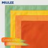MIULEE Pack of 4 Decorative Outdoor Waterproof Summer Pillow Covers Square Garden Cushion Cases PU Coating Throw Pillow Cover Shell for Tent Park Couch 18×18 inch red/Yellow(Orange/Green)