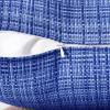 MIULEE Outdoor Waterproof Throw Pillow Covers Decorative Farmhouse Water Resistant Cushion Covers for Tent Patio Garden Couch Sofa Pack of 2, 18×18 Inch Coffee(Blue)