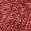 MIULEE Outdoor Waterproof Throw Pillow Covers Decorative Farmhouse Water Resistant Cushion Covers for Tent Patio Garden Couch Sofa Pack of 2, 18×18 Inch Coffee(Red)
