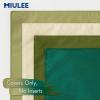 MIULEE Pack of 4 Decorative Outdoor Waterproof Summer Pillow Cover Square Garden Cushion Case PU Coating Throw Pillowcase Shell for Tent Park Couch 18×18 Inch Light Grey(Green)