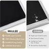 MIULEE Cream 100% Blackout Curtains for Bedroom 63 Inch Long, 2 Thick Layers Thermal Insulated Black Out Window Curtains with Black Liner, Noise Reducing Grommet Living Room Drapes 2 Panels Set Ivory(Greyish White)