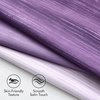 MIULEE Navy Blue and Greyish White Ombre Blackout Curtains, Full Room Darkening Thermal Insulated 84 Inches Long Drapes for Bedroom/Living Room Grommet Window Treatments Modern 52Wx84L, Set of 2(Purple and Greyish White)