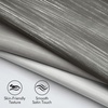 MIULEE Navy Blue and Greyish White Ombre Blackout Curtains, Full Room Darkening Thermal Insulated 84 Inches Long Drapes for Bedroom/Living Room Grommet Window Treatments Modern 52Wx84L, Set of 2(Grey and Greyish White)