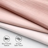 MIULEE Navy Blue and Greyish White Ombre Blackout Curtains, Full Room Darkening Thermal Insulated 84 Inches Long Drapes for Bedroom/Living Room Grommet Window Treatments Modern 52Wx84L, Set of 2(Pink and Greyish White)