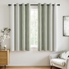 MIULEE Navy Blue and Greyish White Ombre Blackout Curtains, Full Room Darkening Thermal Insulated 84 Inches Long Drapes for Bedroom/Living Room Grommet Window Treatments Modern 52Wx84L, Set of 2(Sage Green and Greyish White)